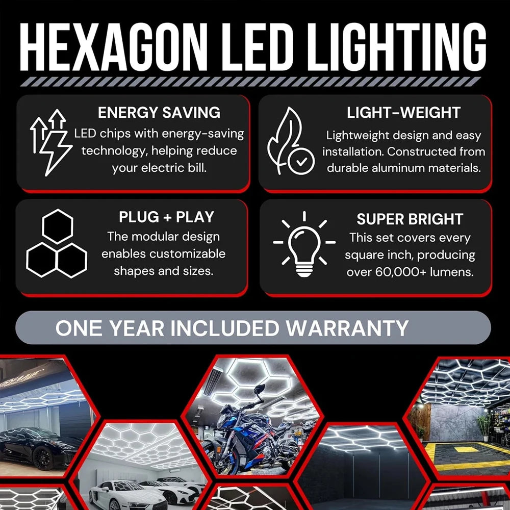 Honeycomb Hex Light LED