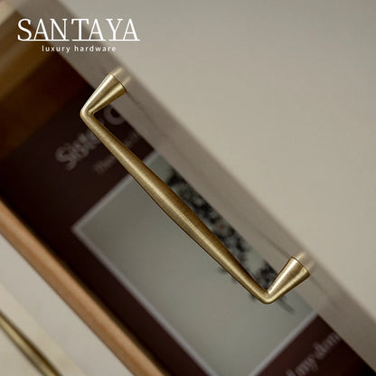 Solid Antique Brass Handle