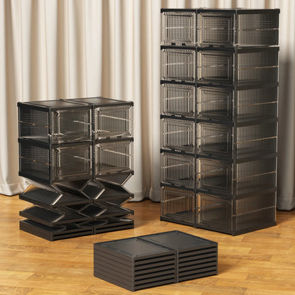 Assembly-free Foldable  Shoe Box