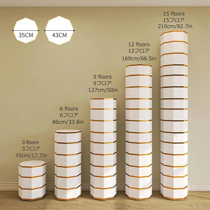3/6/9/12/15 Tiers Shoe Rack Metal