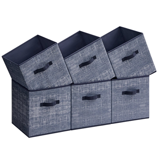 Storage Cubes, 11.8-Inch Non-Woven Fabric Bins