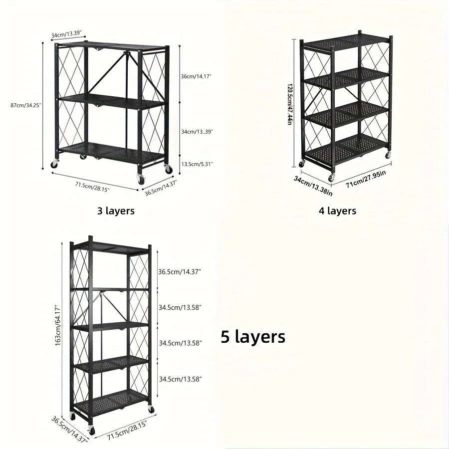3/4/5-layer Heavy-duty Storage Rack