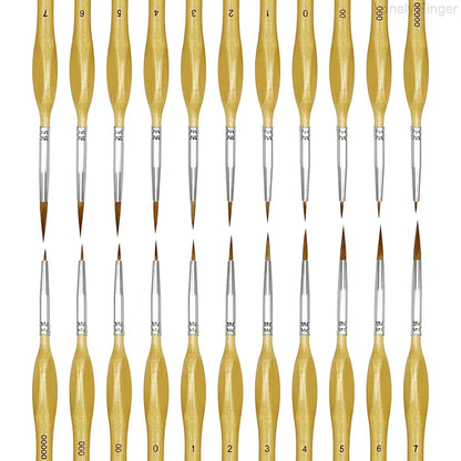 10/11/20/22Pcs Fine Detail Paint Brush