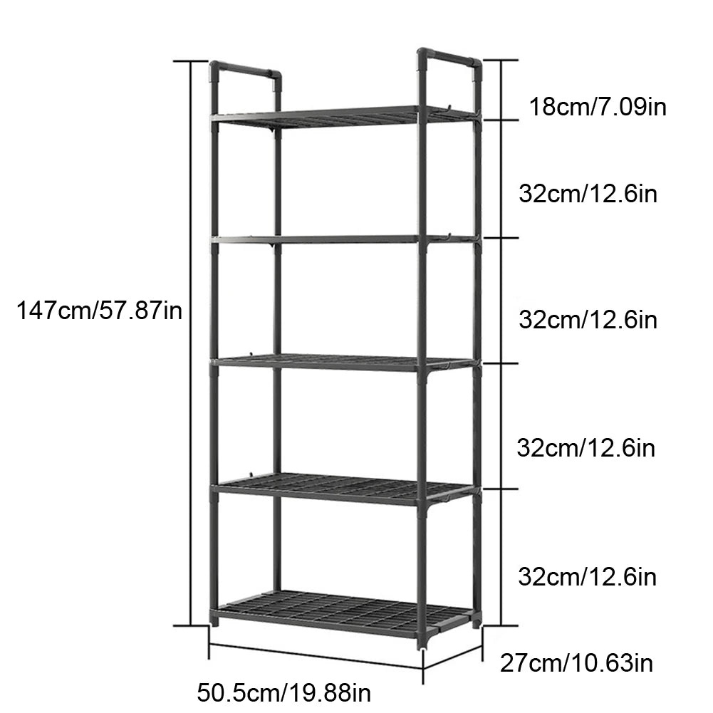 5 Tier Shelving Heavy Duty