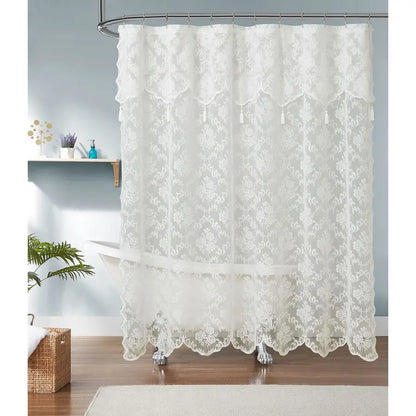 Ivory Shower Curtain