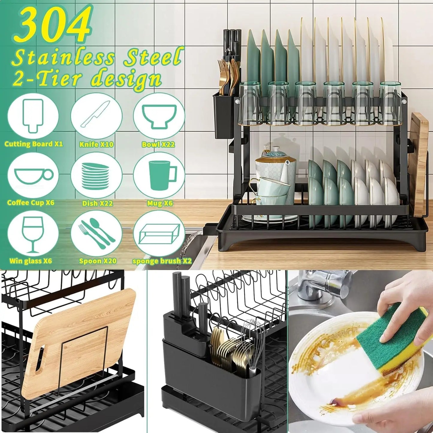 Multi-Functional Utensil Organizer