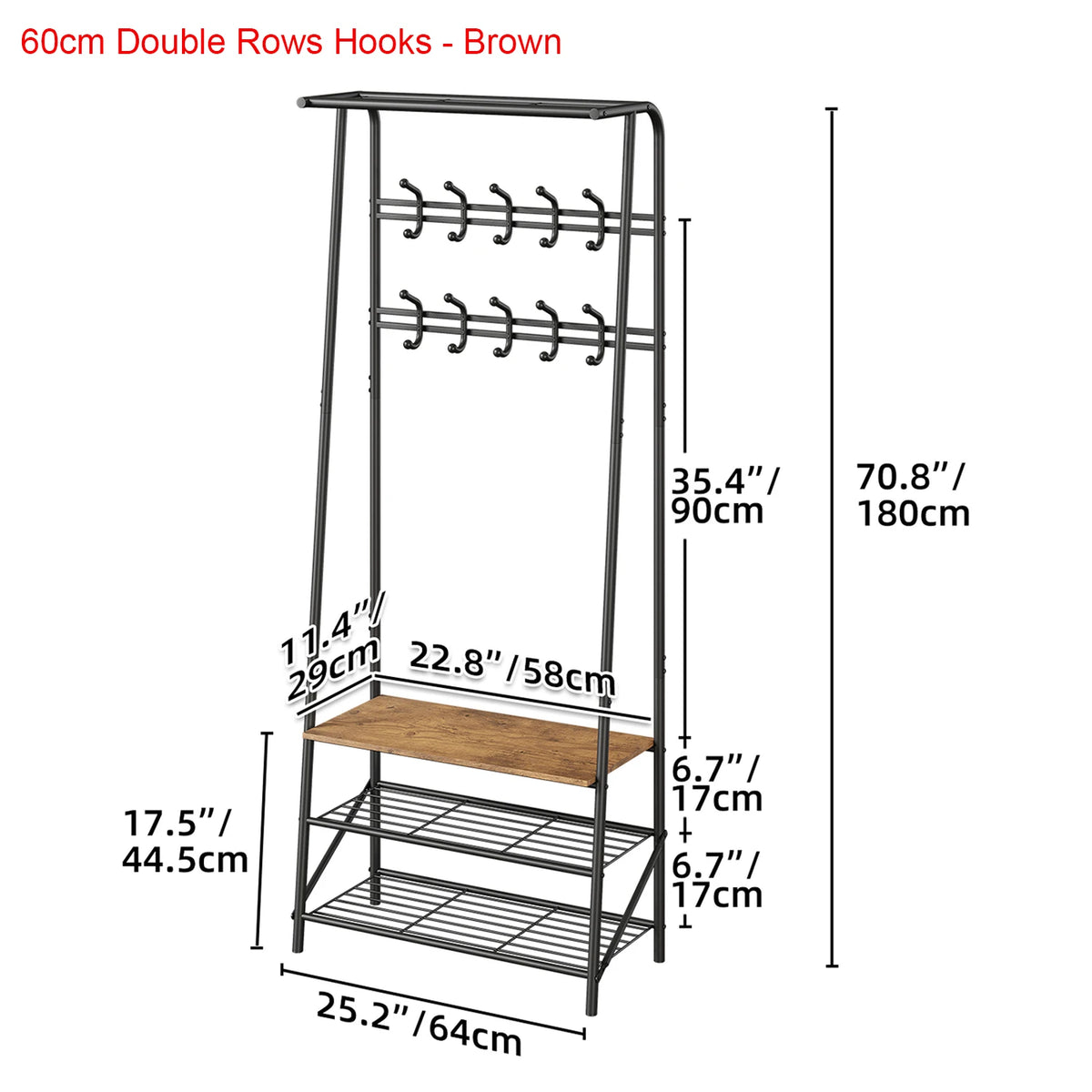 Coat Rack Shoe Bench