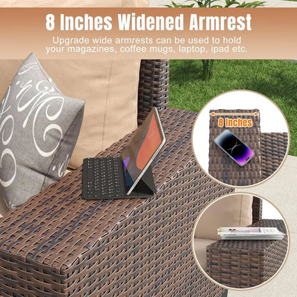 7 Pieces Patio Furniture Set