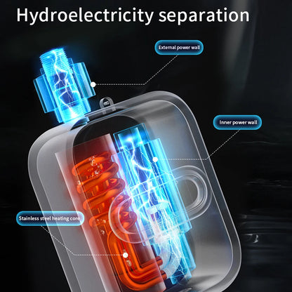 Bathroom Instant Water Heaters LCD Digital Display