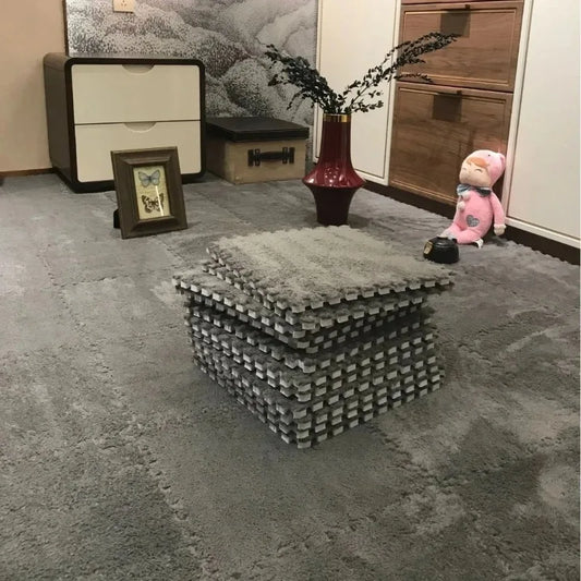 30x30cm Velvet Interlocking Indoor Carpet