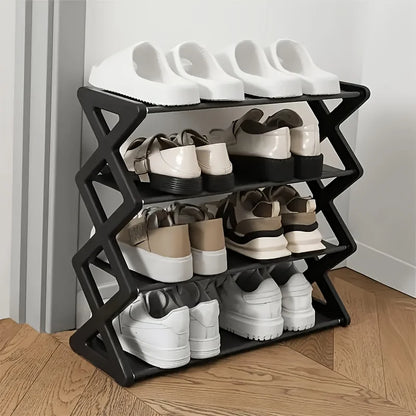 4Layer X-Type  Shoe Rack
