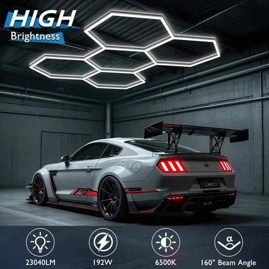 Energy Efficient Hexagon LED Lighting