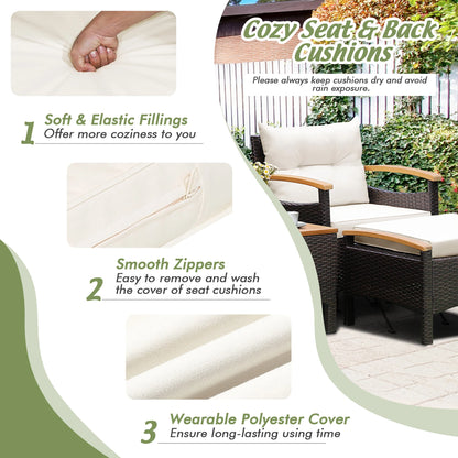 5PCS Patio Furniture Set