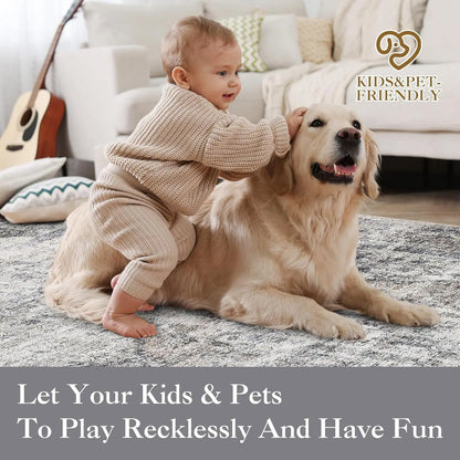 Area Rug, Stain-Resistant