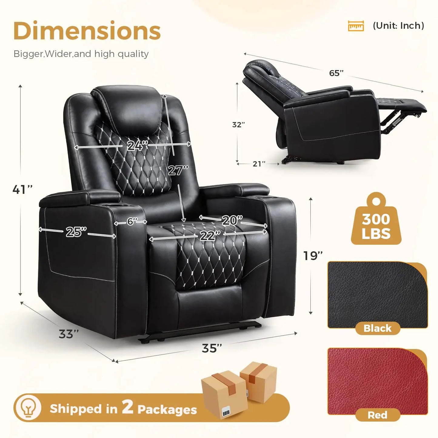 Electric Power Recliner Chair