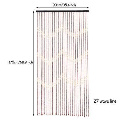 90x175CM 27 Lines Door Curtain