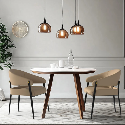 2-Piece Luxury Dining Chairs