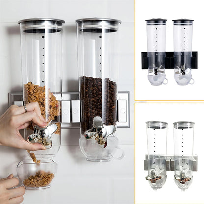 Wall-mounted 2 Barrel Dispenser