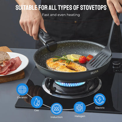 Induction Cookware Set 10 Pieces,