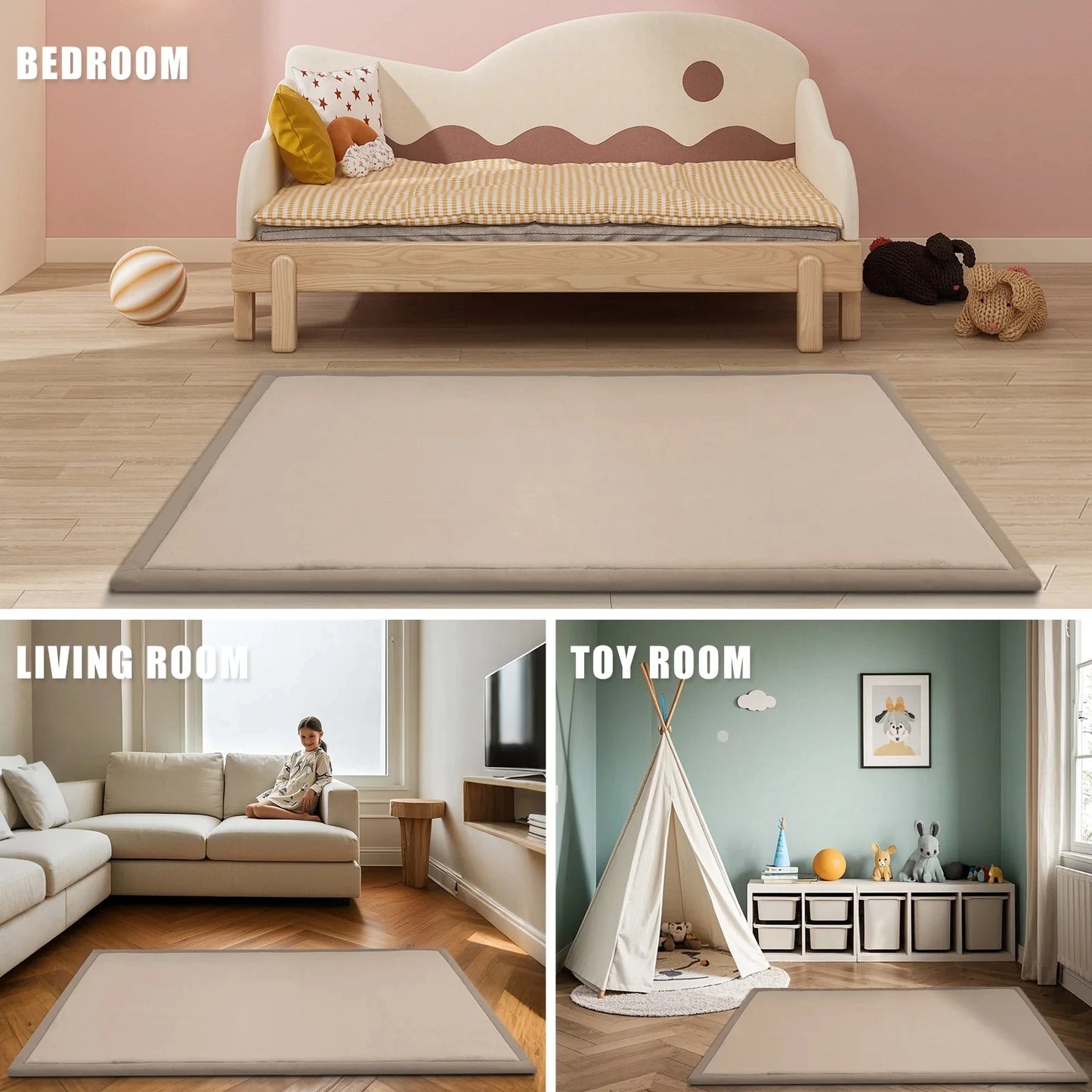 Large 1.2in Thick Baby Play Mat