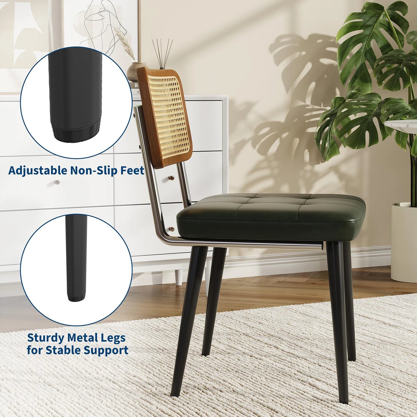 2 Pack  Dining Chairs