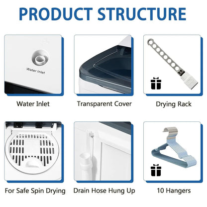 Portable Washer and Dryer Combo Set