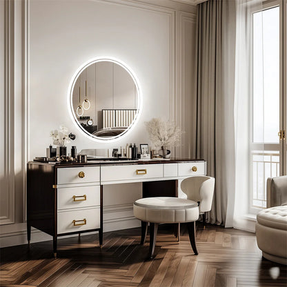 Intelligent Illuminate Round Mirror