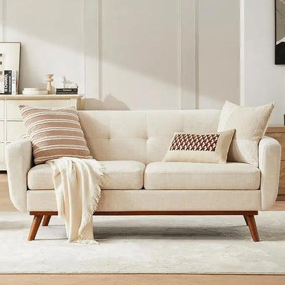 Modern Loveseat Sofa 65" Width