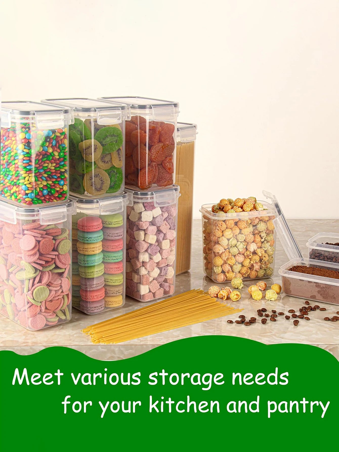 24pcs  airtight food containers