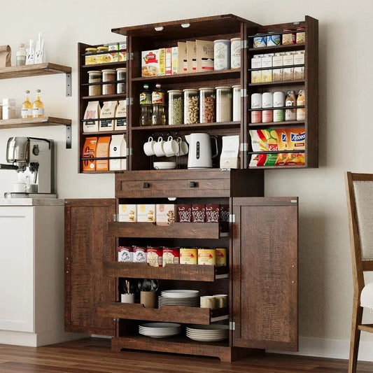 Tall Kitchen Pantry Cabinet Storage