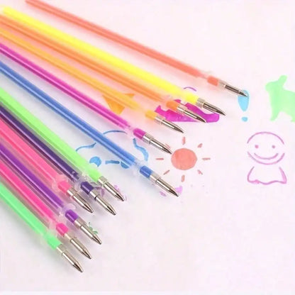 100Pcs/Set of Gel Pen Refills -  (Pens Not Included)