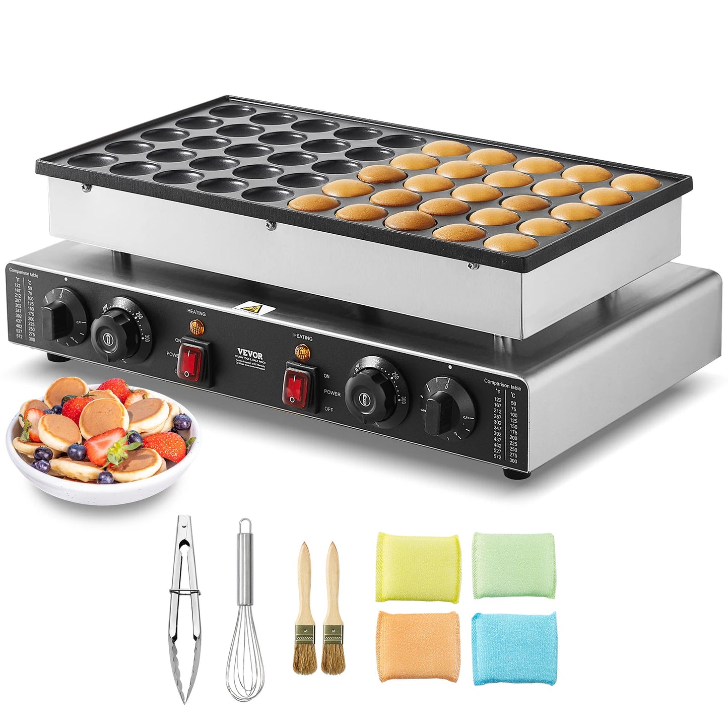 50Pcs Mini Dutch Pancake Maker