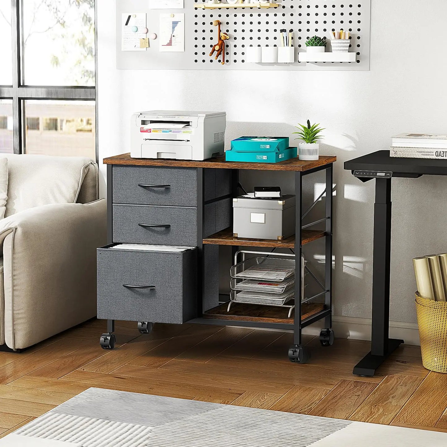 Living Room Movable Cabinet