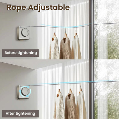 1 Pcs Indoor Retractable Clothesline