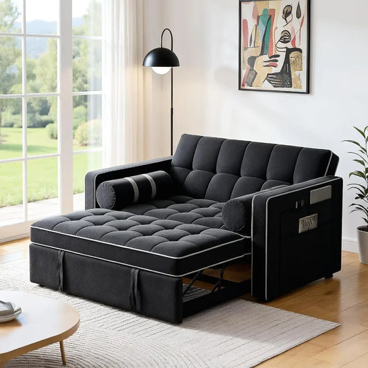 3 in 1 Sleeper Sofa Bed, Convertible