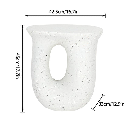 U-Shaped  Side End Table