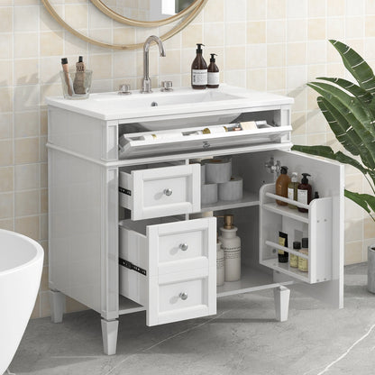 30'' Modern Bathroom Vanity with Sink