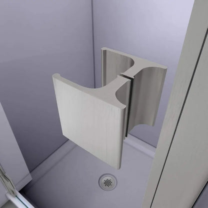 Semi-Frameless Shower Door