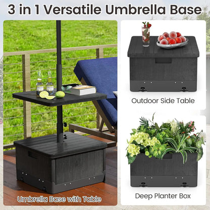 3-in-1 Patio Umbrella Base