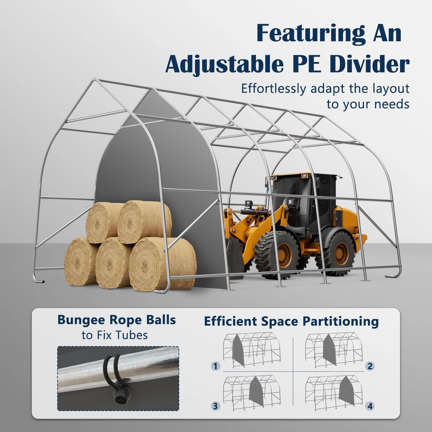 Portable Instant Garage 13x20 FT