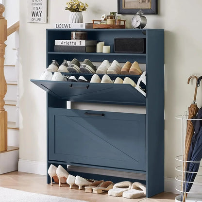 Freestanding Shoe Storage Cabinet