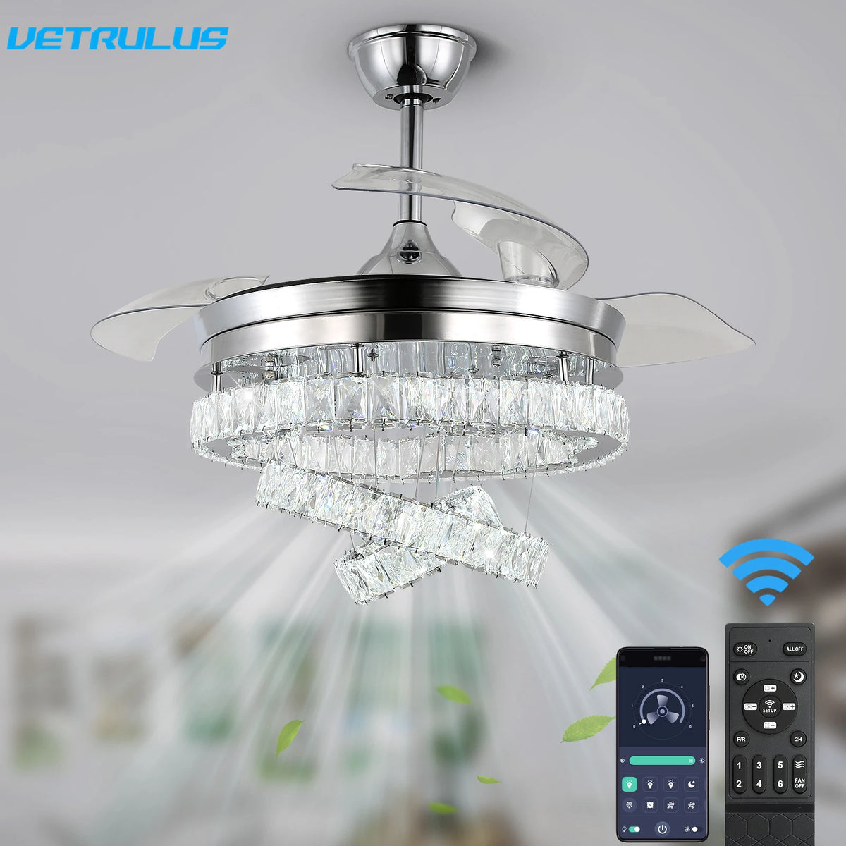 Modern Ceiling Fan Led Light