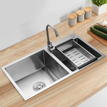 Stainless Steel Double Bowl