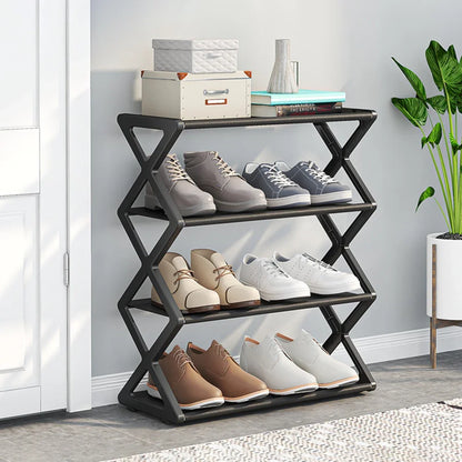 4Layer X-Type  Shoe Rack