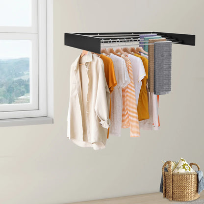 Wall Mounted Clothes Drying Rack