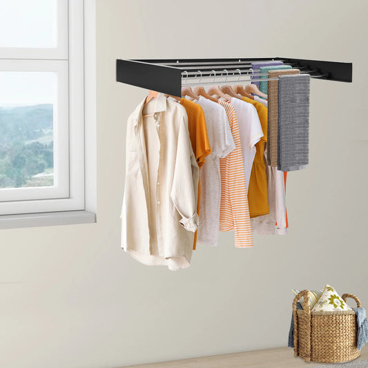 Wall Mounted Clothes Drying Rack