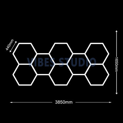 Hexagon LED Garage Light