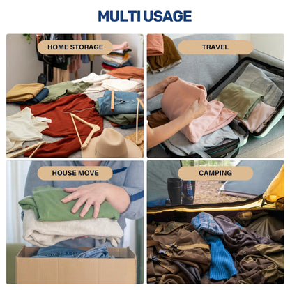 Vacuum Storage Bags (Jumbo 8 /10 Pack)