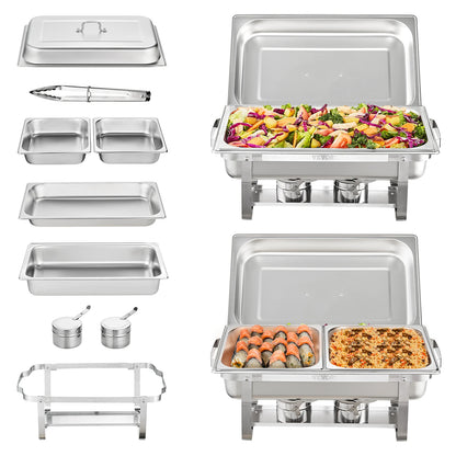 8QT Rectangle Chafing Dish