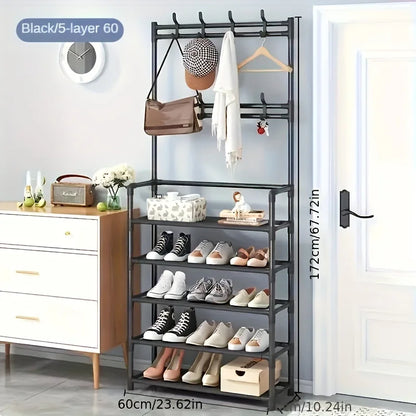 Clothes Hanger, Shoe Rack